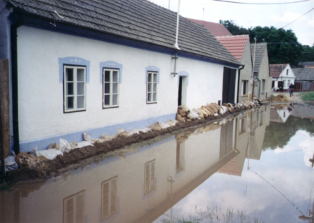 Povodně červenec 1997 – ul. Baráky