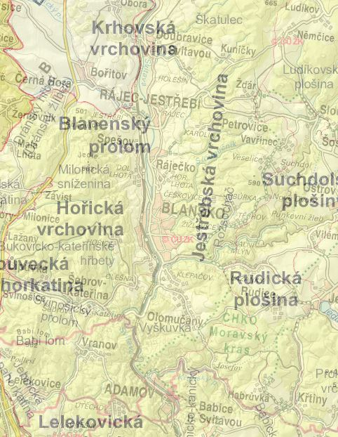 mapa_581283_blansko_geomorf